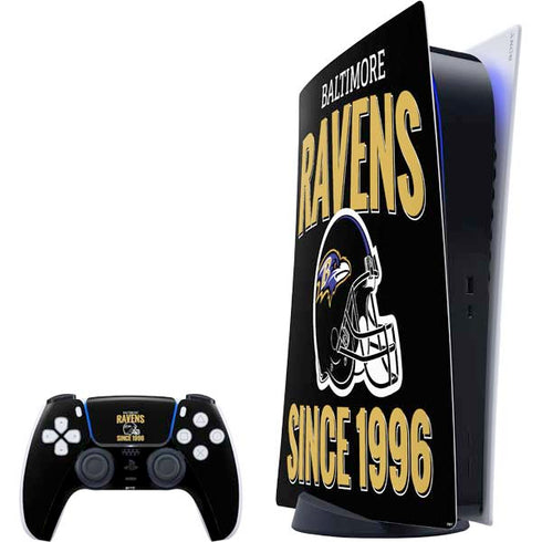 NFL Baltimore Ravens Helmet PlayStation PS5 Skins