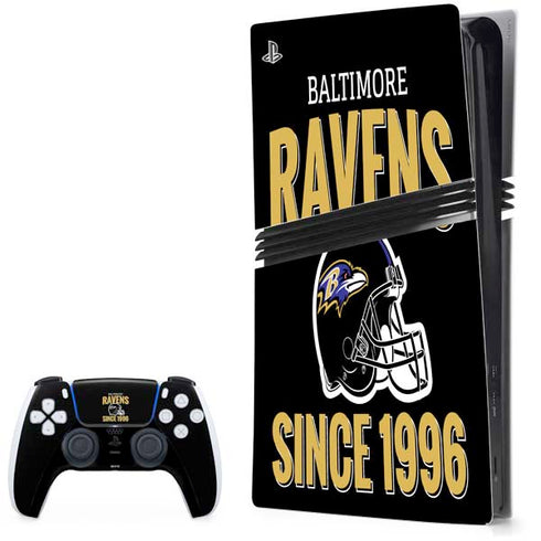 NFL Baltimore Ravens Helmet PlayStation PS5 Skins