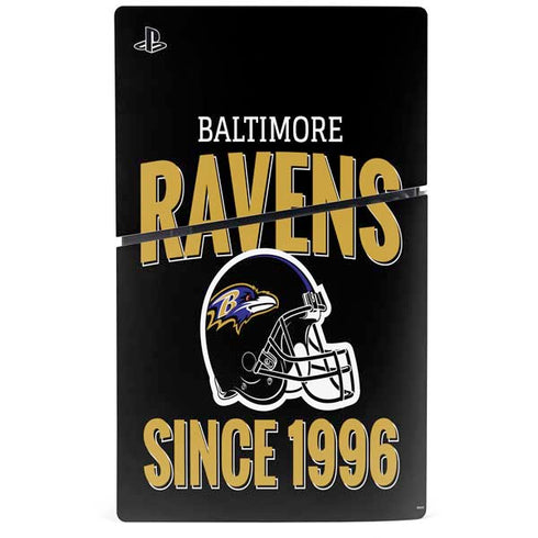 NFL Baltimore Ravens Helmet PS5 Slim Digital Edition Console Skin