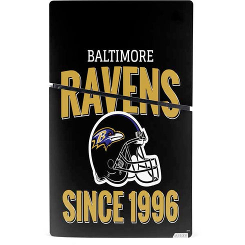 NFL Baltimore Ravens Helmet PS5 Slim Digital Edition Console Skin