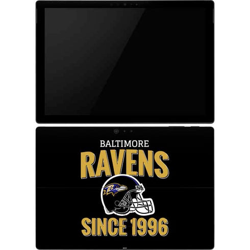 NFL Baltimore Ravens Helmet Surface Pro 6 Skin