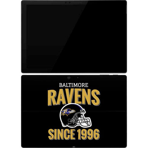 NFL Baltimore Ravens Helmet Surface Pro 7 Skin