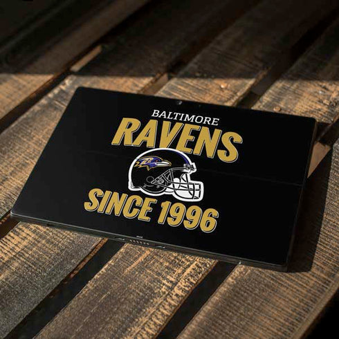NFL Baltimore Ravens Helmet Surface Pro 7 Skin