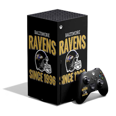 NFL Baltimore Ravens Helmet Xbox Series X Bundle Skin