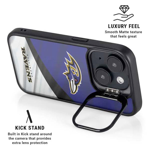 NFL Baltimore Ravens iPhone 14 Plus Kickstand Case