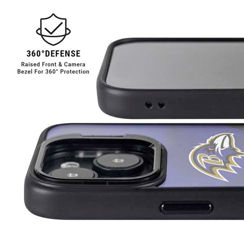 NFL Baltimore Ravens iPhone 15 Kickstand Case