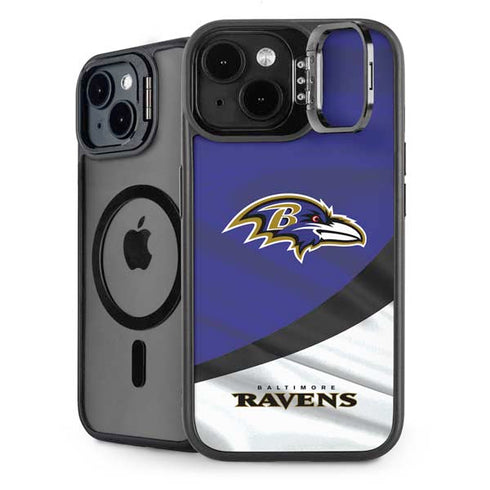 NFL Baltimore Ravens iPhone 15 Plus Kickstand Case