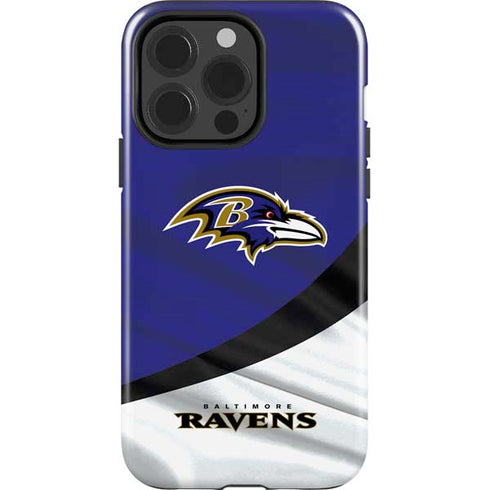 NFL Baltimore Ravens iPhone 15 Pro Impact Case