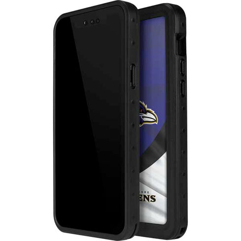 NFL Baltimore Ravens iPhone 15 Pro Waterproof Case
