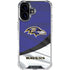 NFL Baltimore Ravens iPhone 16 Plus Clear Case