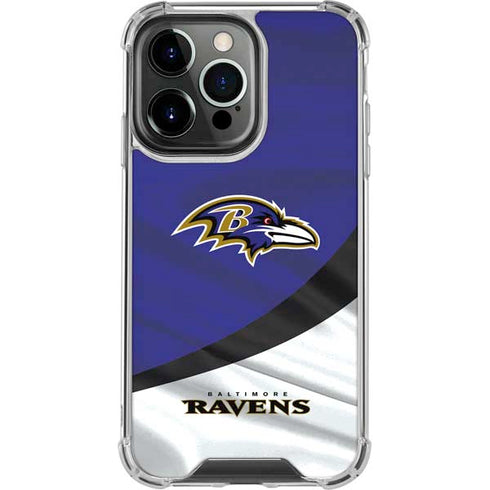 NFL Baltimore Ravens iPhone 16 Pro Max Clear Case