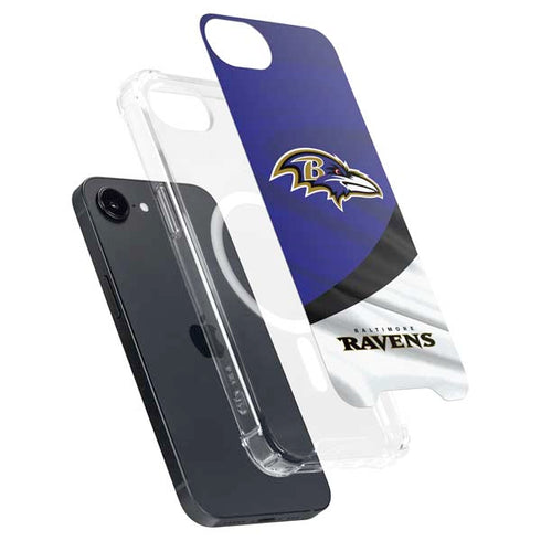 NFL Baltimore Ravens iPhone 16e MagSafe Case