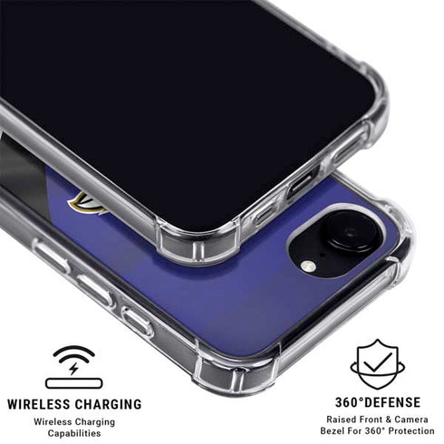 NFL Baltimore Ravens iPhone 16e MagSafe Case