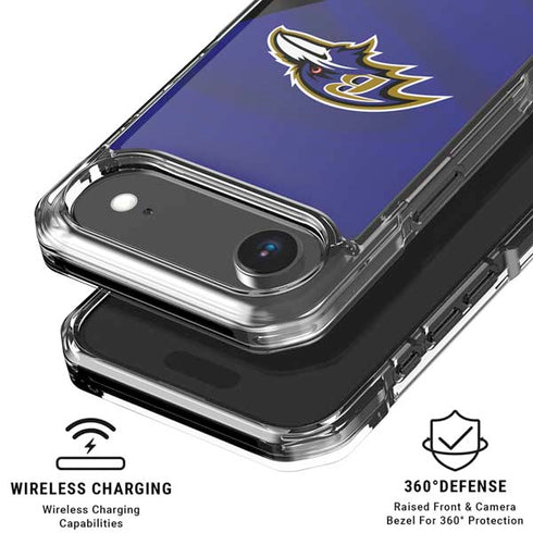 NFL Baltimore Ravens iPhone 17 Air Clear Case
