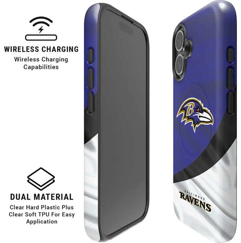 NFL Baltimore Ravens iPhone 17 Magsafe Impact Case