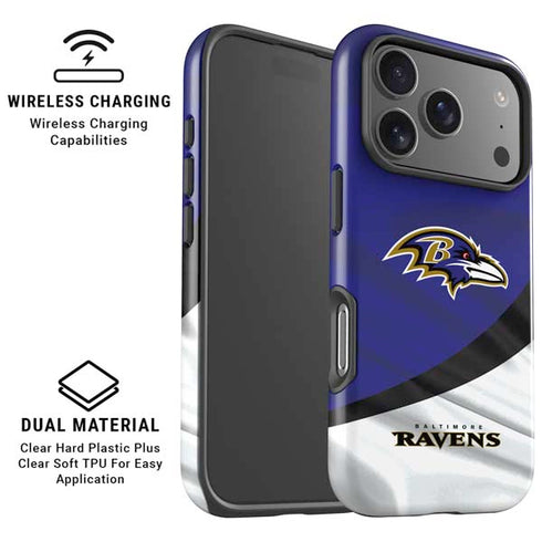 NFL Baltimore Ravens iPhone 17 Pro Max Magsafe Impact Case