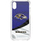 NFL Baltimore Ravens iPhone XS Clear Case