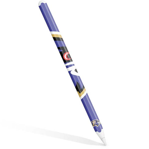 NFL Baltimore Ravens Large Logo Apple Pencil (2nd Gen 2019) Skin