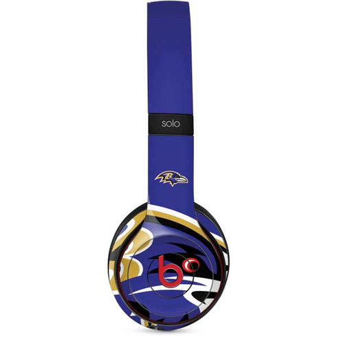 NFL Baltimore Ravens Large Logo Beats Solo 3 Wireless Skin