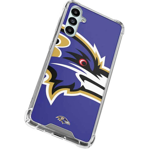 NFL Baltimore Ravens Large Logo Gabb Phone 4 Clear Case