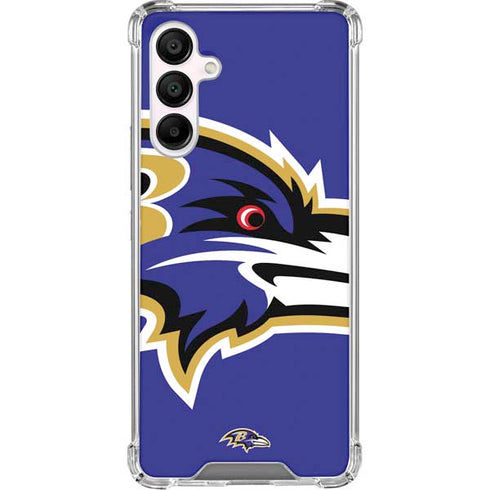 NFL Baltimore Ravens Large Logo Galaxy A16 5G Clear Case