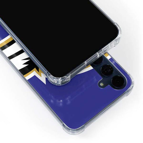 NFL Baltimore Ravens Large Logo Galaxy A55 5G Clear Case