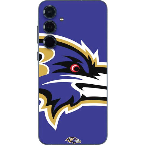 NFL Baltimore Ravens Large Logo Galaxy A55 5G Skin