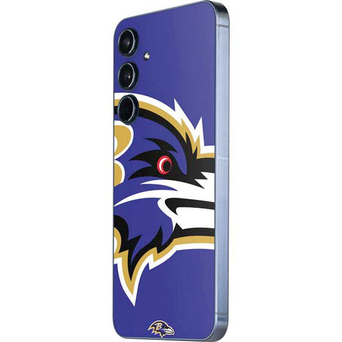 NFL Baltimore Ravens Large Logo Galaxy A55 5G Skin