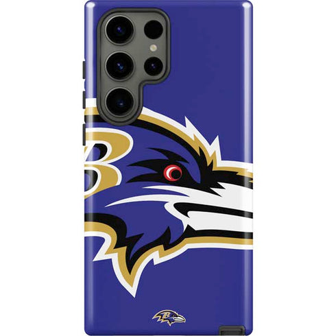 NFL Baltimore Ravens Large Logo Galaxy S23 Ultra Pro Case