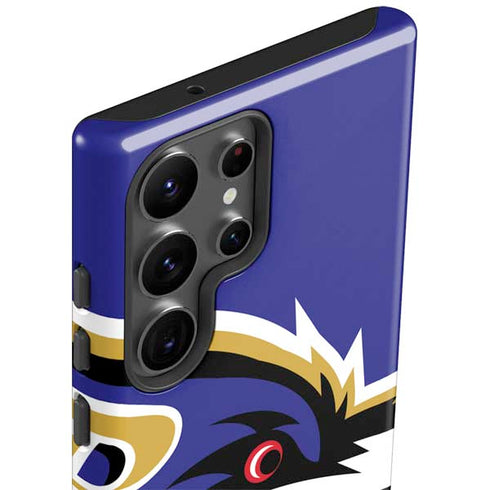 NFL Baltimore Ravens Large Logo Galaxy S23 Ultra Pro Case