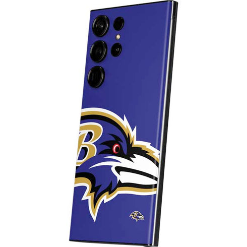 NFL Baltimore Ravens Large Logo Galaxy Skins