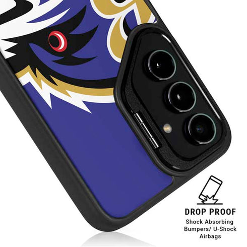 NFL Baltimore Ravens Large Logo Galaxy S24 Plus Kickstand Case