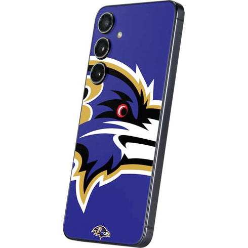 NFL Baltimore Ravens Large Logo Galaxy S25 Plus Skin