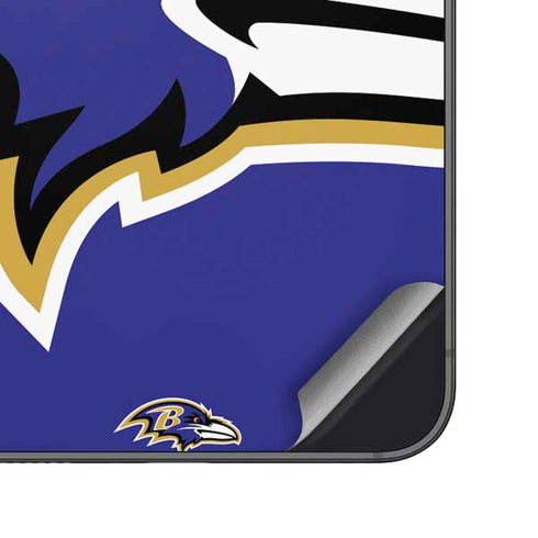 NFL Baltimore Ravens Large Logo Galaxy S24 Skin