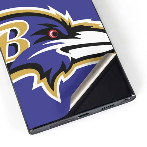NFL Baltimore Ravens Large Logo Galaxy S24 Ultra Skin