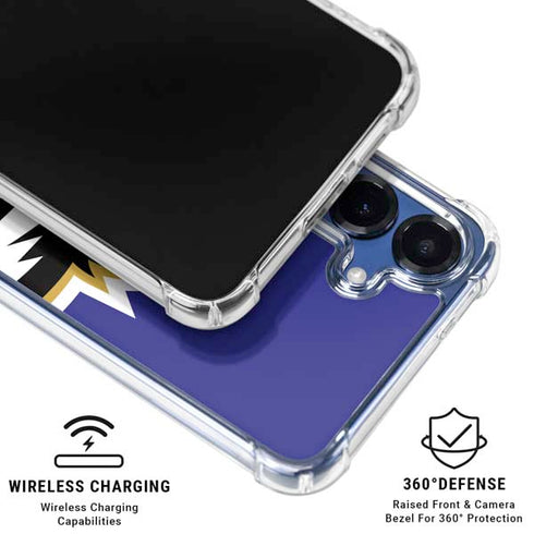 NFL Baltimore Ravens Large Logo Galaxy S25 Clear Case