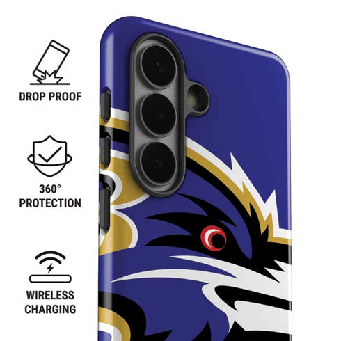 NFL Baltimore Ravens Large Logo Galaxy S26 Plus Impact Case