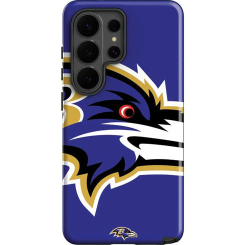 NFL Baltimore Ravens Large Logo Galaxy S26 Ultra Impact Case