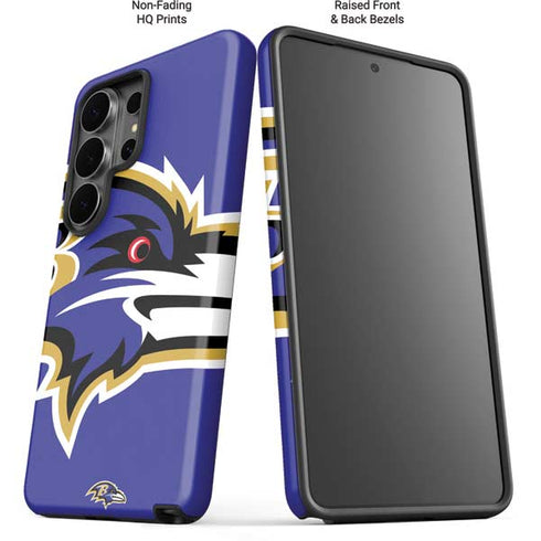 NFL Baltimore Ravens Large Logo Galaxy S26 Ultra Impact Case