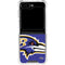 NFL Baltimore Ravens Large Logo Galaxy Z Flip6 Clear Case