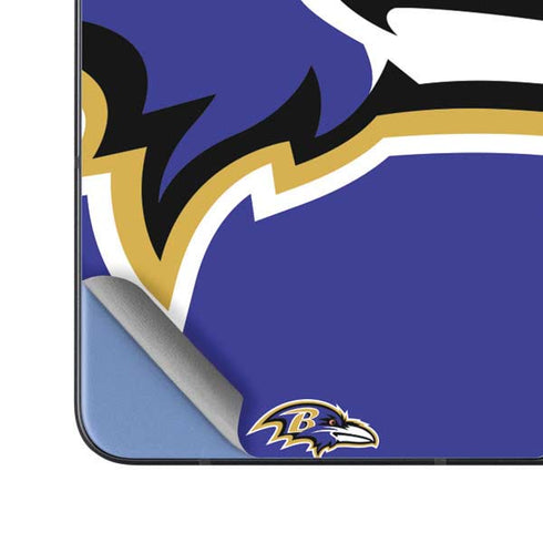 NFL Baltimore Ravens Large Logo Galaxy Z Fold5 5G Skin