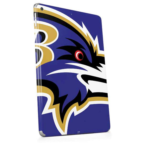 NFL Baltimore Ravens Large Logo Apple iPad Skin