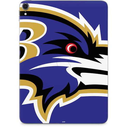 NFL Baltimore Ravens Large Logo Apple iPad Pro Skin