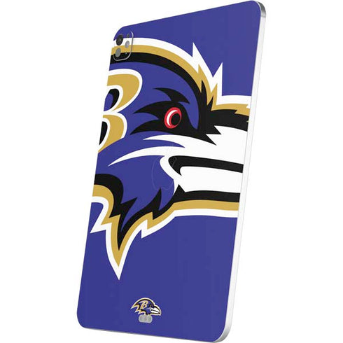NFL Baltimore Ravens Large Logo iPad Pro 13in M4 (2024) Skin