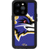 NFL Baltimore Ravens Large Logo iPhone 15 Pro Waterproof Case