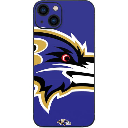 NFL Baltimore Ravens Large Logo iPhone 15 Skin