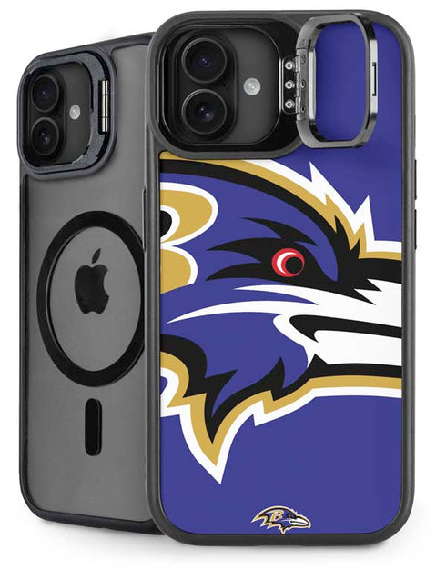NFL Baltimore Ravens Large Logo iPhone 16 Kickstand Case