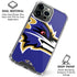 NFL Baltimore Ravens Large Logo iPhone 16 Pro Clear Case