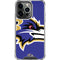 NFL Baltimore Ravens Large Logo iPhone 16 Pro Max Clear Case