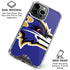 NFL Baltimore Ravens Large Logo iPhone 16 Pro Max Clear Case